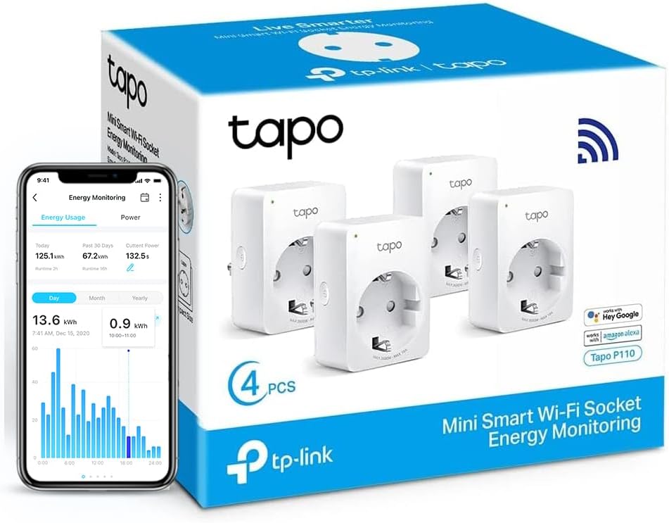 Tapo 4 prises Connectées WiFi p110