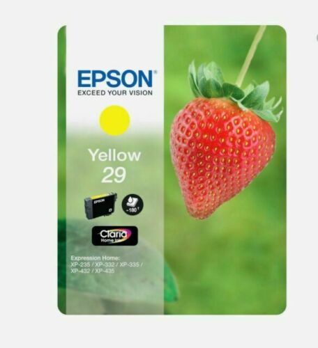 Cartouche T29 YELLOW fraise