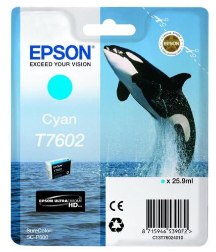 EPSON CARTOUCHE CYAN T7602