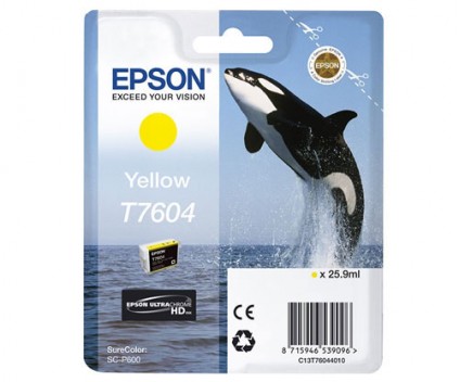  EPSON CARTOUCHE JAUNE T7604
