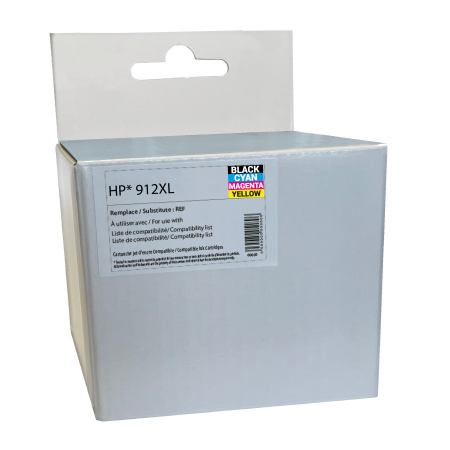 4 cartouches compatibles hp912