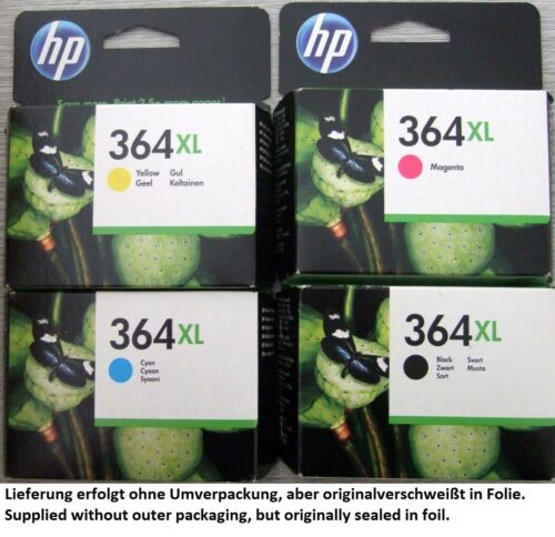 Pack de 4 cartouches hp 364 xl
