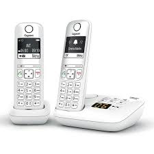 Téléphone sans Fil GIGA AS 690 duo blanc ml-rep
