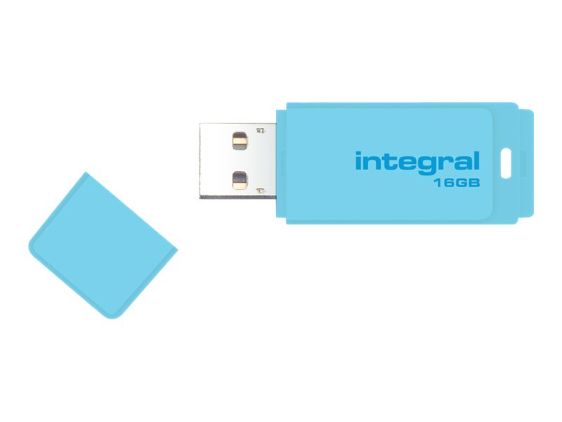 clé USB 16 Go bleu ciel  Intégral Néon