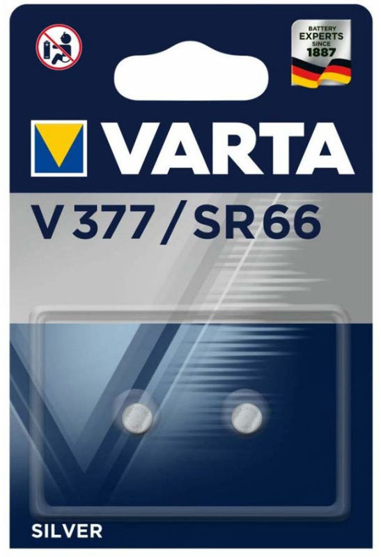 VARTA Pile V377 (SR66), 1,55 Volt