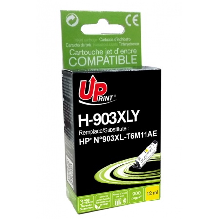 [uph903y] CARTOUCHE COMPATIBLE AVEC HP N°903XL yellow