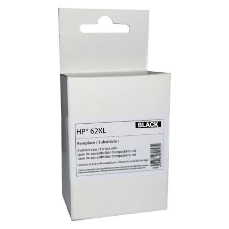 [upnh62n] Cartouche compatible hp 62 xl noir