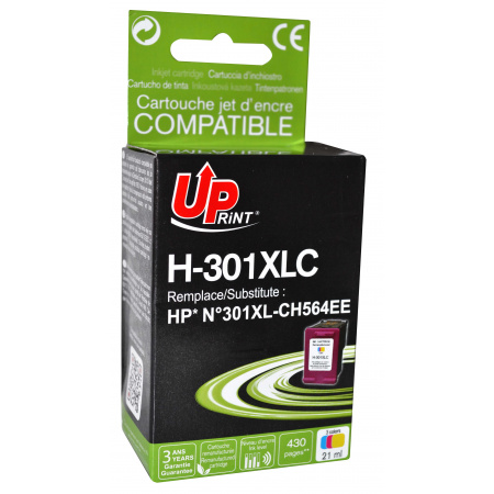 [uph301c] HP 301XL Cartouche compatible 