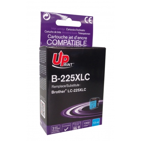 [upb225c] Cartouche compatible BROTHER LC225XL cyan
