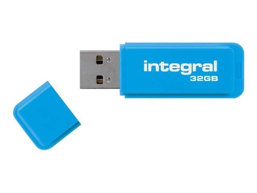 [cleusb42] Clé USB 32 Go intégral bleu